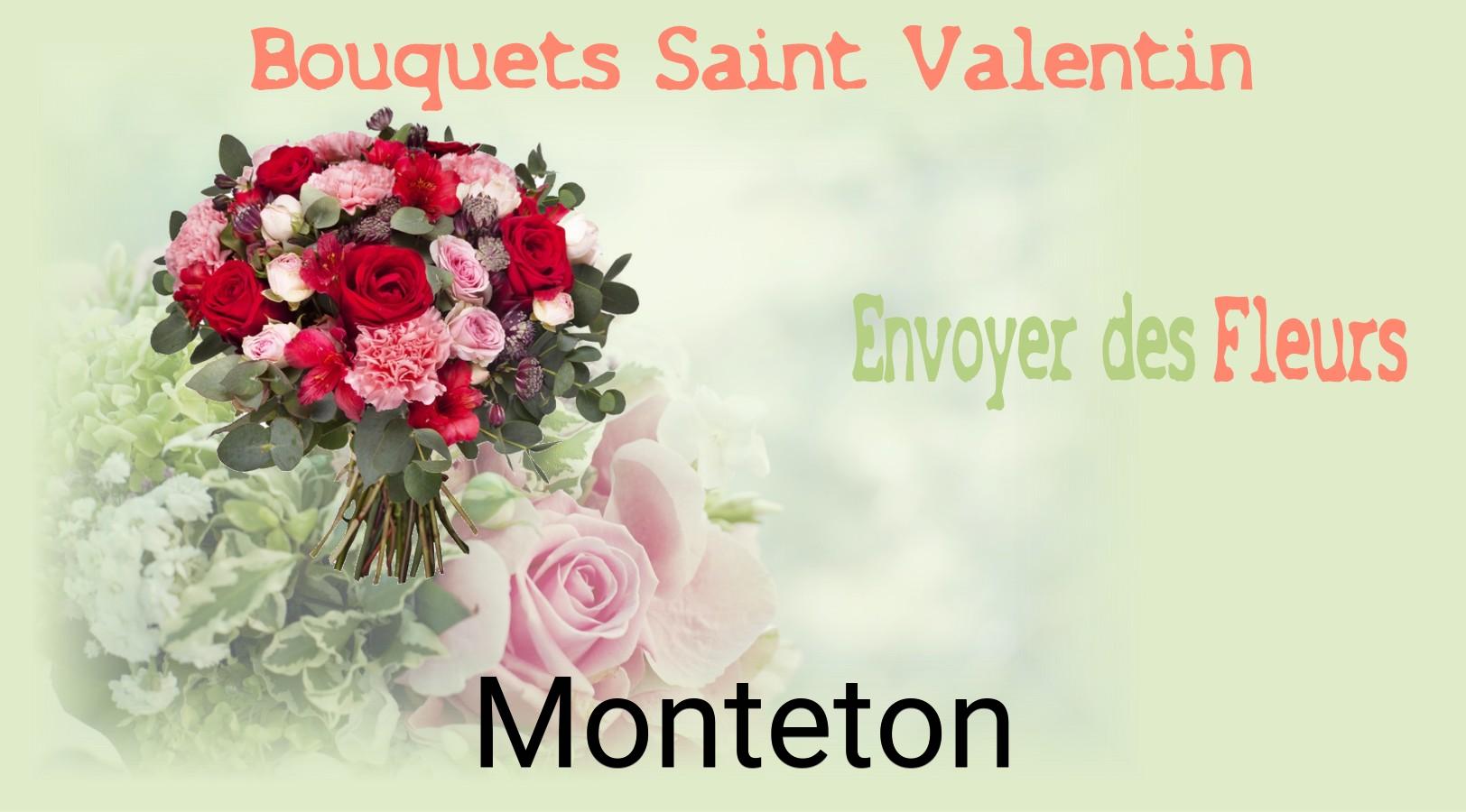 Roses de Saint-Valentin livrées à Monteton
